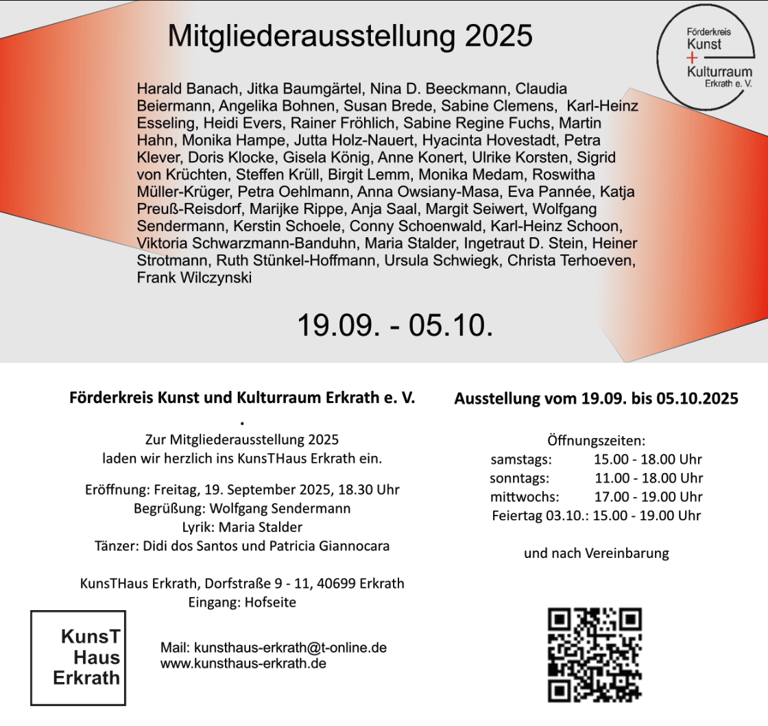 Einladung MG-Ausstellung 2025